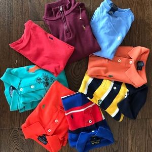 Ralp❌SOLD❌ Lauren polo toddler tops bundle